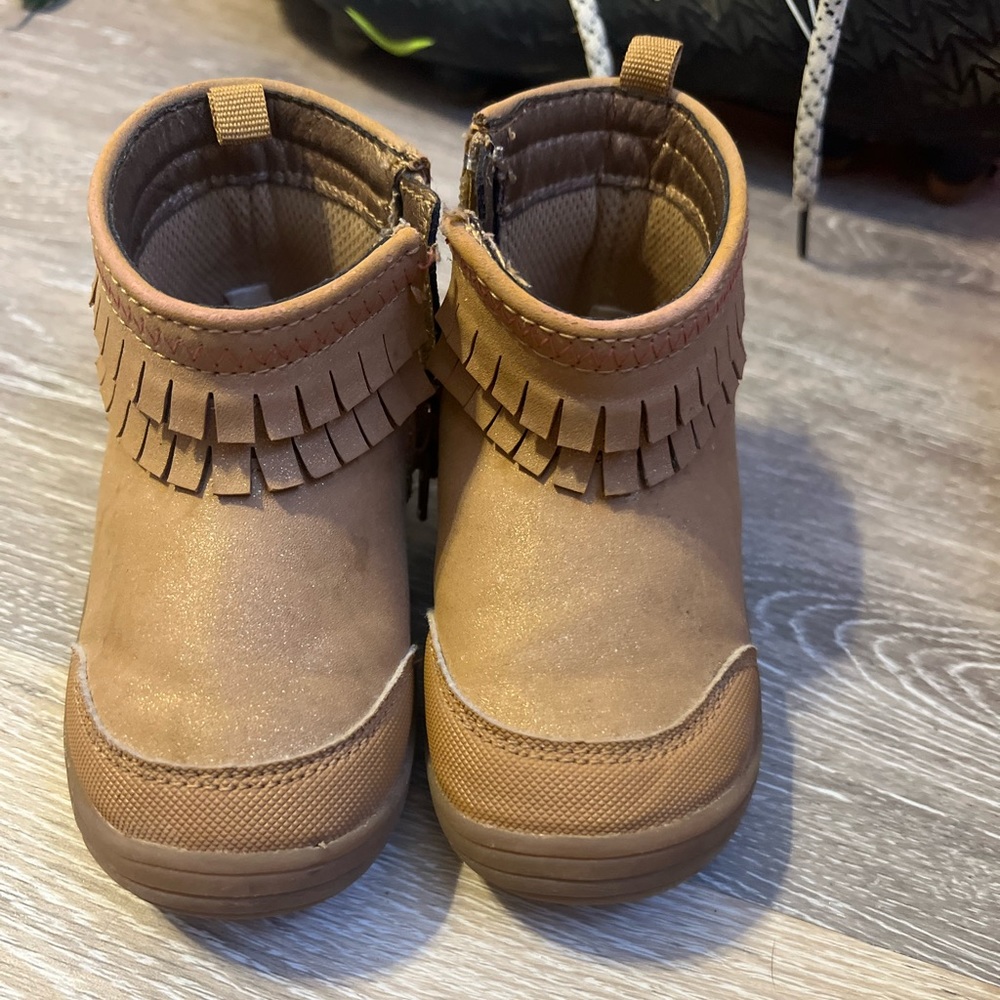 Brown moccasins